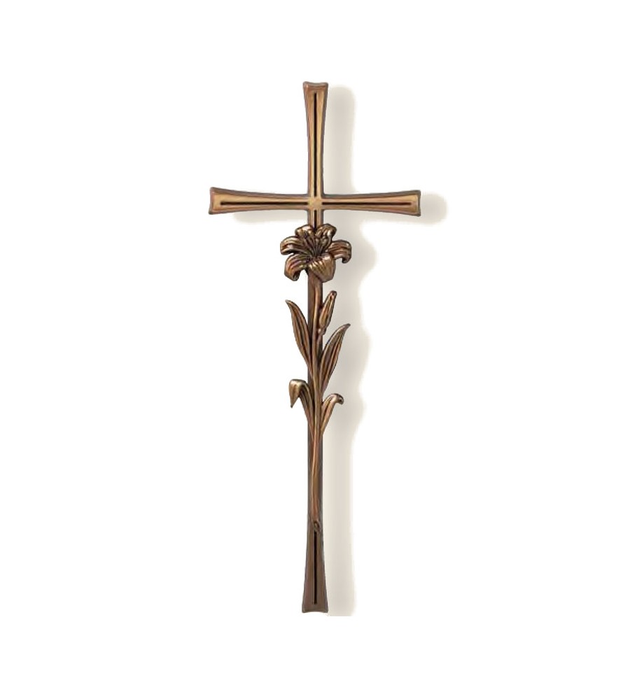 Krzyż wiszący Caggiati z lilią 23 715 / 40