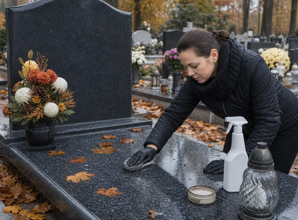 Jak przygotować nagrobek na jesienną pogodę i pierwsze przymrozki?